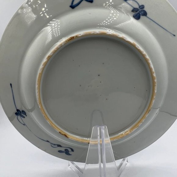 China Kangxi period blue & white plate circa 1710-1720 - Picture 7 of 10